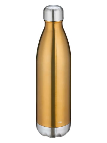 Cilio Butelka termiczna "Elegante" w kolorze złotym - 750 ml
