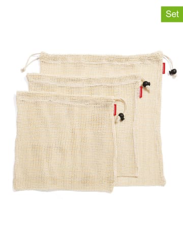 Zassenhaus 3tlg. Beutel-Set in Beige