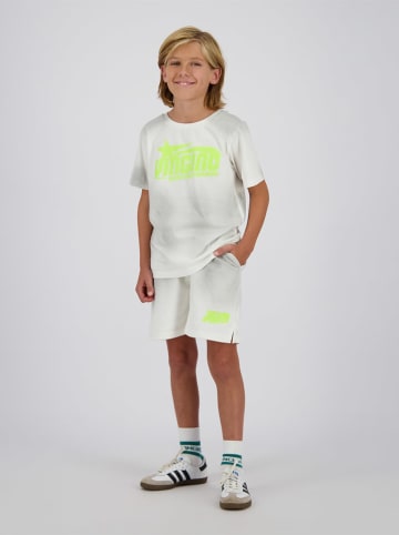 Vingino Sweatshort wit/grijs
