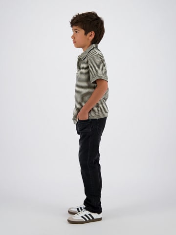 Vingino Poloshirt "Macx" in Schwarz/ Creme