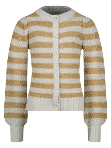 Vingino Cardigan "Marinke" in Gold/ Weiß