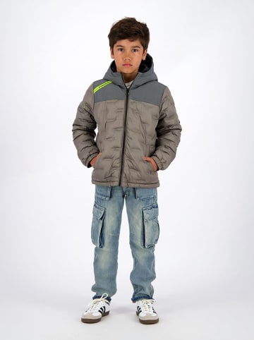 Vingino Steppjacke "Tain" in Grau/ Grün