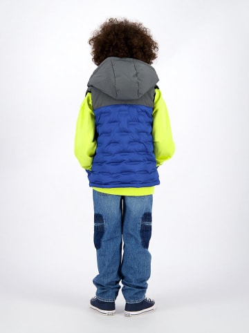 Vingino Doorgestikte bodywarmer "Tody" blauw/grijs