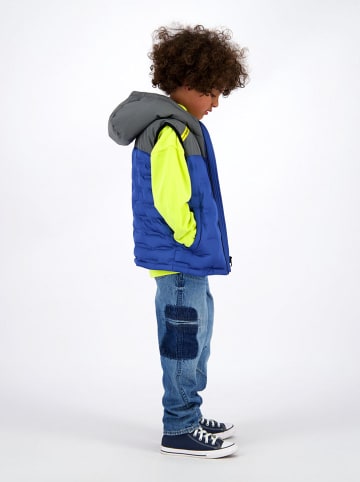Vingino Steppweste "Tody" in Blau/ Grau