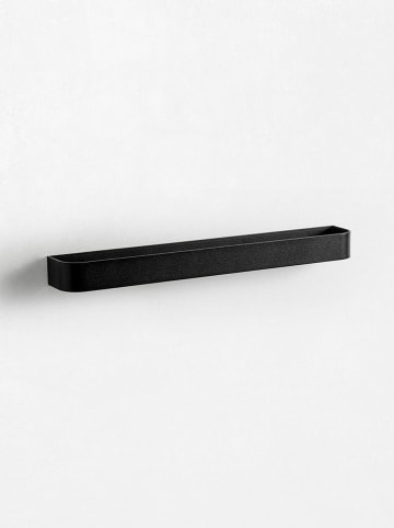TFT Home Handtuchalter "Jiro" in Schwarz - (B)35 x (H)3 x (T)4,8 cm
