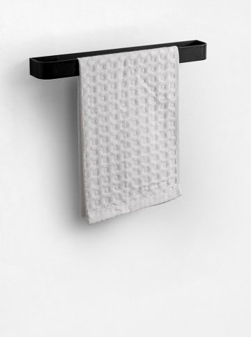 TFT Home Handtuchalter "Jiro" in Schwarz - (B)35 x (H)3 x (T)4,8 cm