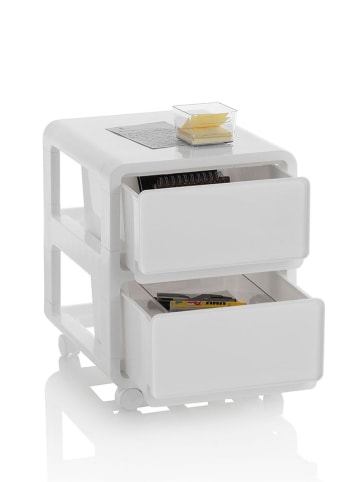 TFT Home Beistelltisch in Weiß - (B)41,5 x (H)46,5 x (T)36 cm