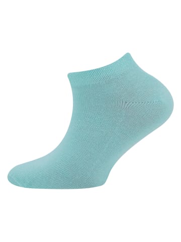 ewers 2er-Set: Sneakersocken in Türkis