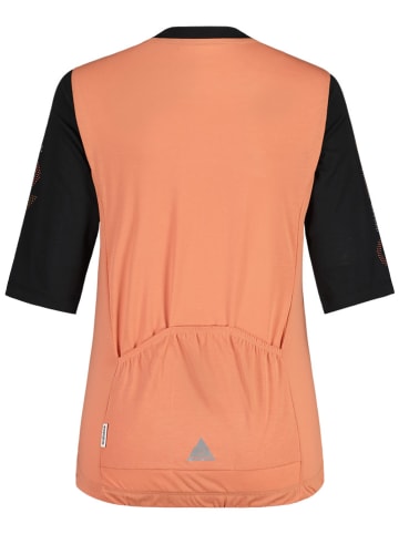 Maloja Fietsshirt "KastanieM" oranje/zwart