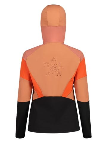 Maloja Hybridjacke "FronebenM" in Orange/ Rosa/ Schwarz