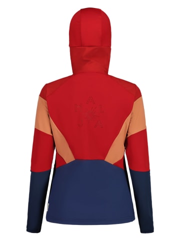 Maloja Hybridjacke "FronebenM" in Rot/ Dunkelblau