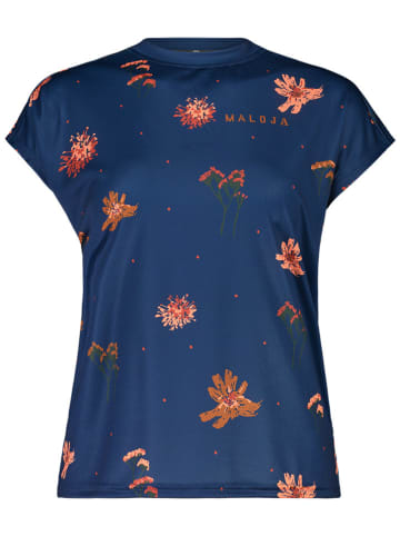 Maloja Fahrradshirt "VanilM" in Dunkelblau
