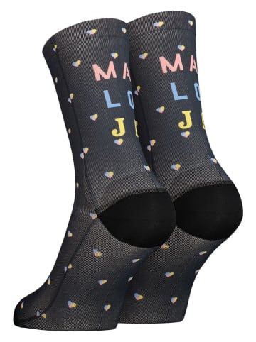 Maloja Socken "EichhamM" in Anthrazit