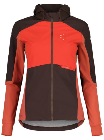 Maloja Softshelljacke "NeshaM" in Braun/ Orange