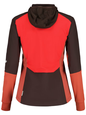 Maloja Softshelljas "NeshaM" bruin/oranje