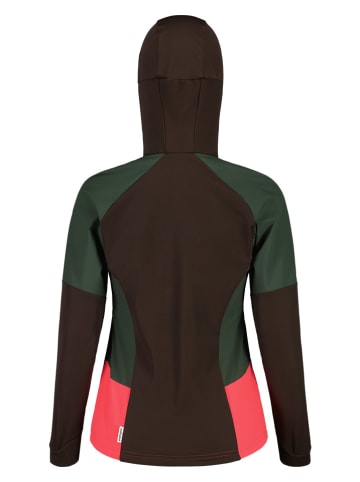 Maloja Hybridjacke "SchareckM" in Pink/ Grün/ Braun