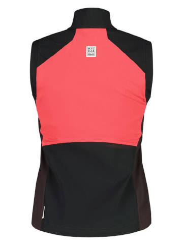 Maloja Softshellweste "BärenkopfM" in Pink/ Schwarz/ Braun