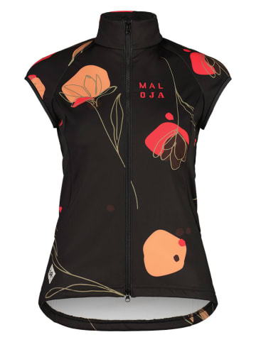 Maloja Fietsbodywarmer "LimanaM" zwart/meerkleurig
