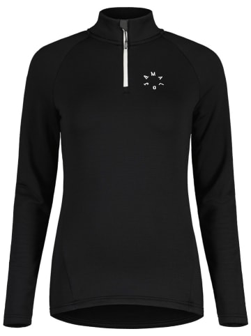 Maloja Fleecepullover "NaspaeM" in Schwarz