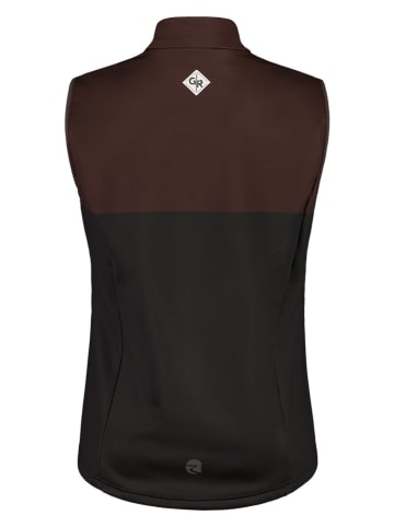 Maloja Functionele bodywarmer "TozzagoM" zwart/bruin