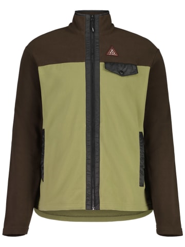 Maloja Fleecejacke "RopiM" in Braun/ Khaki