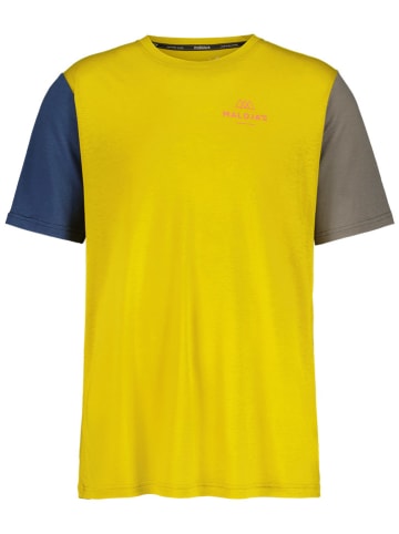 Maloja Funktionsshirt "KalmbergM" in Gelb