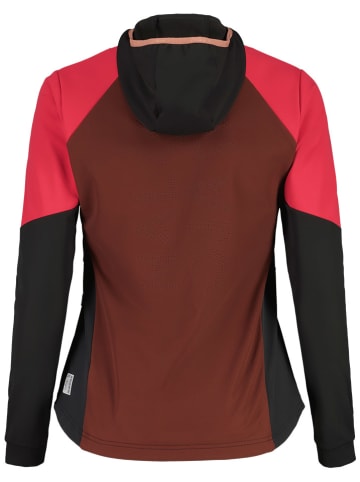 Maloja Hybride jas "MarlingM" bruin/zwart/roze