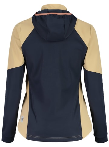 Maloja Hybridjacke "MarlingM" in Beige/ Dunkelblau