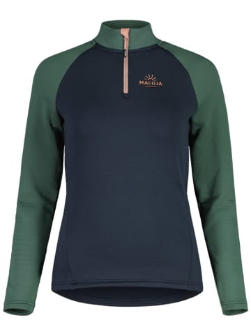 Maloja Fleece trui "NaspaeM" donkerblauw