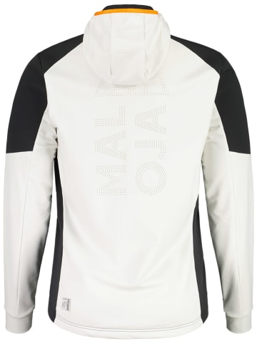 Maloja Hybridjacke  "AuerhahnM" in Schwarz/ Weiß