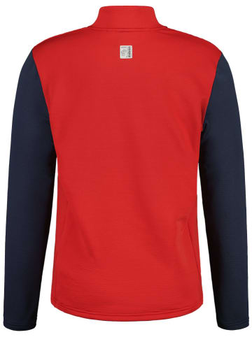 Maloja Fleece trui "CesarM" rood