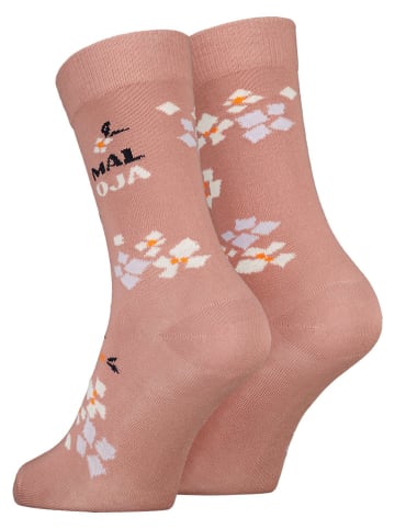 Maloja Socken "LealeM" in Rosa