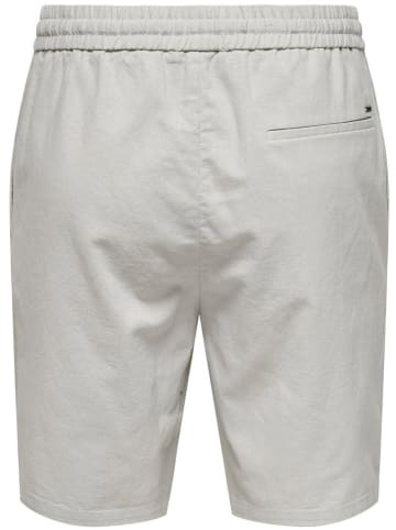 ONLY & SONS Shorts in Hellgrau