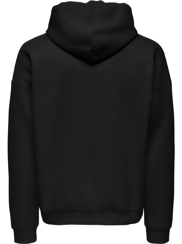 ONLY & SONS Sweatjacke in Schwarz