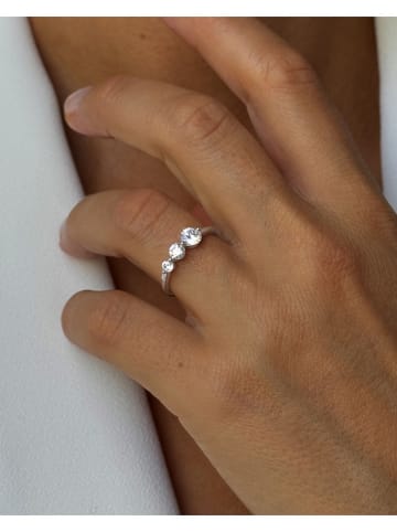 Les Favorites Silber-Ring mit Edelsteinen