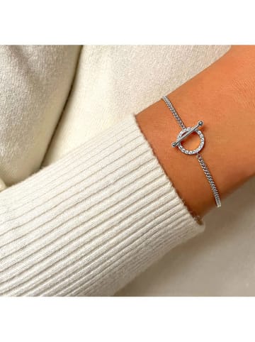 DI GIORGIO Zilveren armband met edelstenen