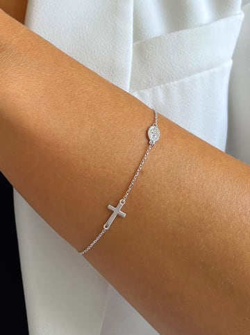 Les Favorites Zilveren armband met sierelement