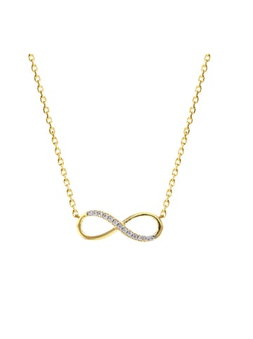 DI GIORGIO Vergulde ketting met edelstenen - (L)45 cm