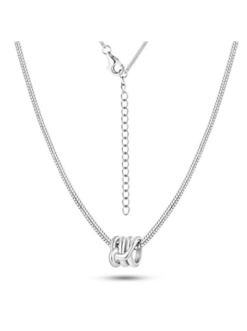 DI GIORGIO Zilveren ketting met sierelement - (L)45 cm