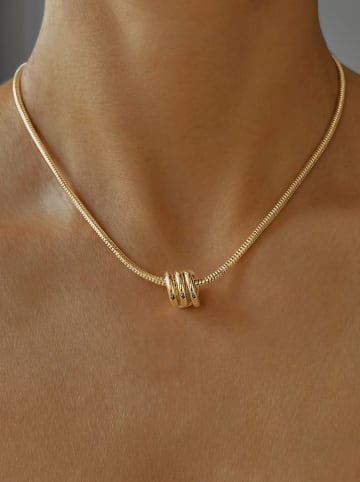 DI GIORGIO Vergulde ketting met sierelement - (L)45 cm