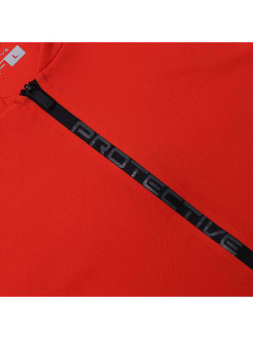 Protective Fahrradtrikot "Move" in Rot/ Schwarz