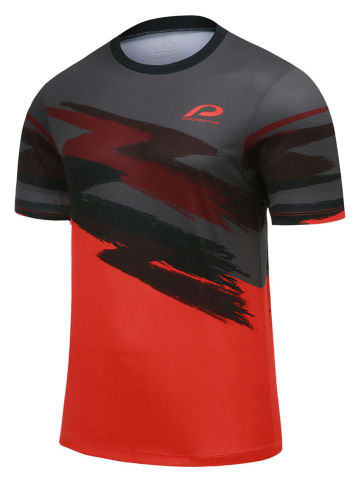 Protective Fahrradshirt "On Acid" in Rot/ Grau