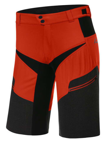 Protective Fahrradshorts "Life is wild" in Rot/ Schwarz