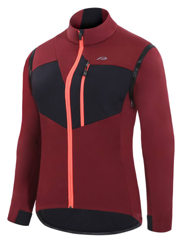 Protective Softshelljacke "Fix Me" in Bordeaux/ Schwarz