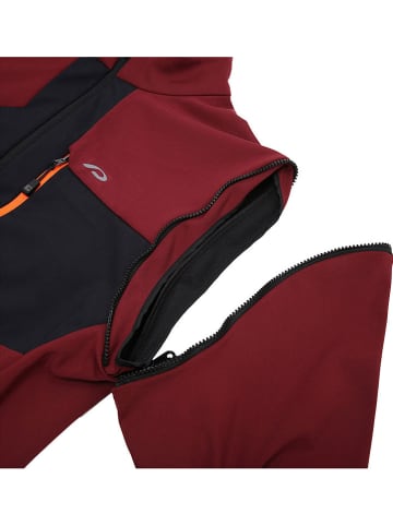 Protective Softshelljacke "Fix Me" in Bordeaux/ Schwarz