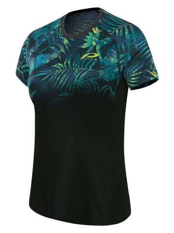 Protective Fahrradshirt "Greenthumb" in Anthrazit/ Blau/ Grün