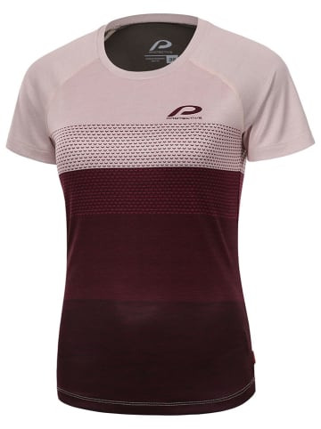 Protective Fahrradshirt "Shade" in Rot/ Rosa