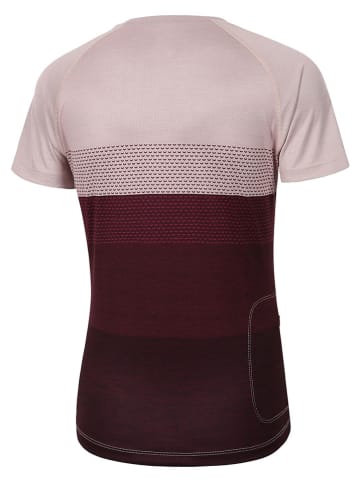 Protective Fahrradshirt "Shade" in Rot/ Rosa