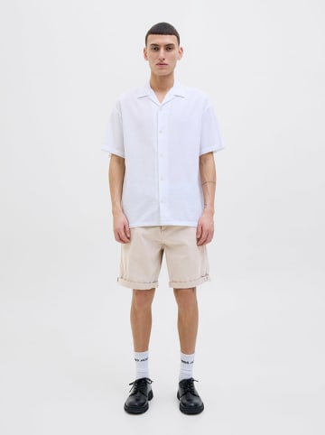 Jack & Jones Szorty chino w kolorze beżowym