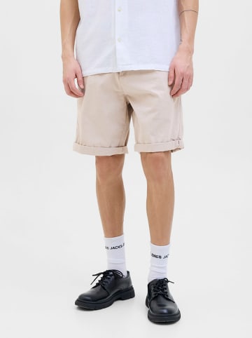 Jack & Jones Szorty chino w kolorze beżowym